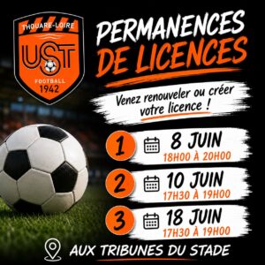 Permances Licences 2026-2027
